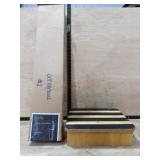 Wood step and shower handbar slide kit still