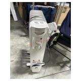 Radiator style electric heater