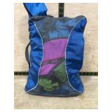 Mesh and vinyl tote bags