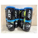 6- Cans Dunlop tennis balls