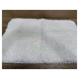 20x30 White bath mat