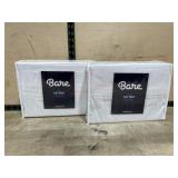 2- King flat sheets