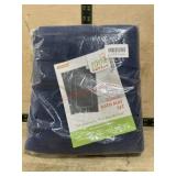New blue towel mat set