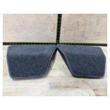 2- Carpeted wedge steps