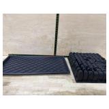 Shoe tray and baffle permobil