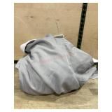 Grey bath robe