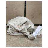 Tan bath robe