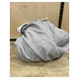 Grey bath robe