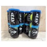 6- Cans Dunlop tennis balls