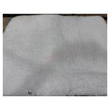 24x60 White bath mat