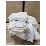 King size sheets and pillow cases