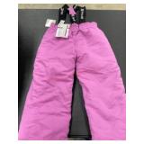 Hurley Kids' Pink Snow Pants With Suspenders