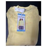 Nine West Women's Yellow Sweater, Large