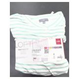Women's Henley Set With Pointelle Fabric