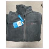 Women's Medium Black Columbia Fleece Jacket