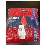 Red Lands' End Sweater Dress, Size XXL