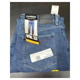 Express Embellished Jeans in Blue