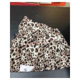 Women's Large Jacket With Leopard Print