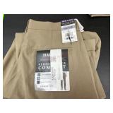 Haggar Men's Straight Fit Pants, Khaki, 36W x 30L