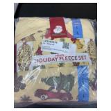 Men's Holiday Fleece Pajama Set