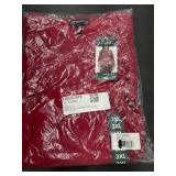 Women's Rafaella 3XL V-Neck Top in Red