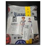 Boys' 4-Piece Pajama Set, Size 6