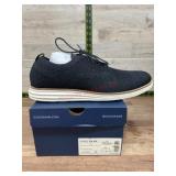 Cole Haan Black Knit Oxford Shoes, Size 12W