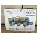 90-Piece Food Storage Container Set