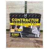 Heavy-Duty Contractor Cleanup Bags, 42 Ct