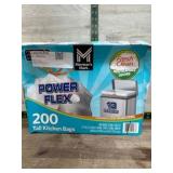 200 Tall Kitchen Bags with Expandable Drawstring
