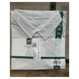 White Performance Polo Shirt, Size 3XL