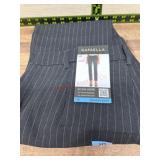 Rafaella Stretch Pants, Size 10, Pinstripe Design