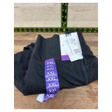 Black Athletic Bottoms, Size XXL