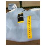 Light Blue Express Varsity Crewneck Sweatshirt, Si