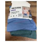 True Classic Crew Neck T-Shirts, 2-Pack, 2XL