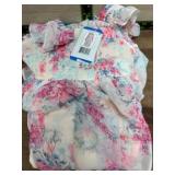 Floral Smocked Sleeveless Dress