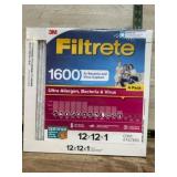 3M Filtrete Ultra Allergen 12x12x1 Air Filters, Pa