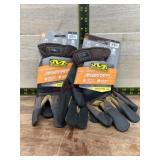 Two Pairs of FastFit Work Gloves