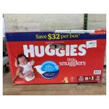 Huggies Little Snugglers Newborn Diapers, 174 Ct