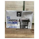 320 Commercial Can Liners, 33 Gallon
