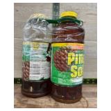 Large Bottles of Pine-Scented Cleaner