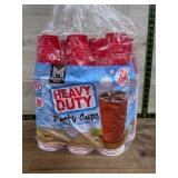 Pack of 24 Heavy-Duty Plastic Party Cups