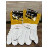 2 pairs Tillman 24CXL Top Grain Kidskin Welding Gl