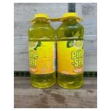 Two Bottles of Pine-Sol Lemon Cleaner