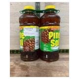 Two Bottles of Pine-Scented Cleaning Solution