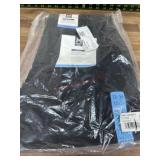 Black Straight Fit 5-Pocket Pants, Size 32x34