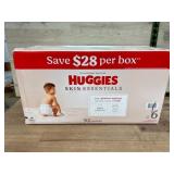 Huggies Skin Essentials Size 6 Diapers (92 Ct)