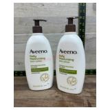 Two Aveeno Daily Moisturizing Lotions