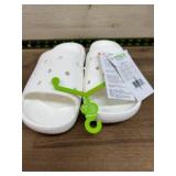 White Slip-On Sandals, Women