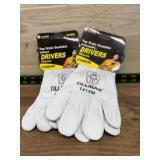 Two Pairs of Tillman Goatskin Driver Gloves
